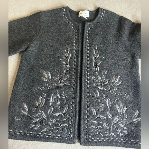 Linea by Louis Dell’Olio  100% wool sweater Size M - Picture 7 of 16